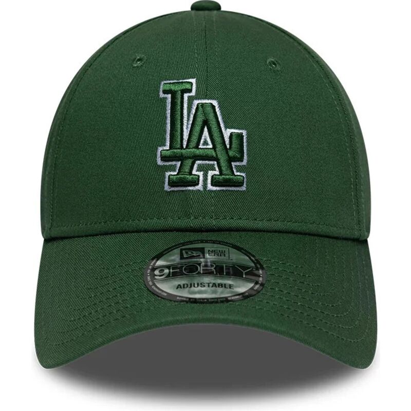 gorra-curva-verde-ajustable-con-logo-verde-9forty-team-outline-de-los-angeles-dodgers-mlb-de-new-era