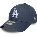 gorra-curva-gris-ajustable-9forty-league-essential-de-los-angeles-dodgers-mlb-de-new-era