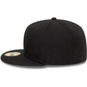 gorra-plana-negra-ajustada-con-logo-negro-59fifty-league-essential-de-los-angeles-dodgers-mlb-de-new-era