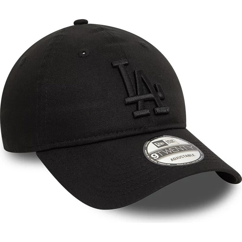 gorra-curva-negra-ajustable-con-logo-negro-9twenty-league-essential-de-los-angeles-dodgers-mlb-de-new-era gorra-curva-negra-ajustable-con-logo-negro-9twenty-league-essential-de-los-angeles-dodgers-mlb-de-new-era