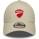 gorra-curva-beige-ajustable-9forty-core-de-ducati-motor-motogp-de-new-era