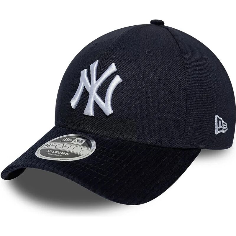gorra-curva-azul-marino-snapback-9forty-m-crown-cord-visor-de-new-york-yankees-mlb-de-new-era gorra-curva-azul-marino-snapback-9forty-m-crown-cord-visor-de-new-york-yankees-mlb-de-new-era
