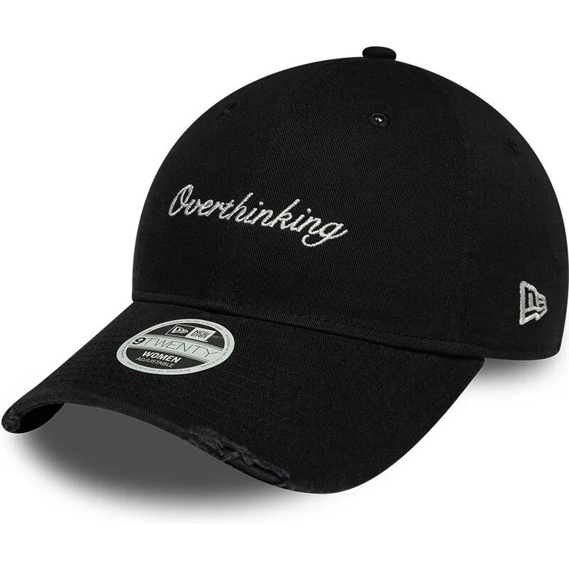 gorra-curva-negra-ajustable-para-mujer-9twenty-slogan-overthinking-de-new-era