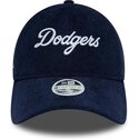 gorra-curva-azul-marino-ajustable-para-mujer-9twenty-cord-script-de-los-angeles-dodgers-mlb-de-new-era