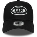 gorra-curva-negra-snapback-e-frame-rubber-logo-de-new-york-de-new-era
