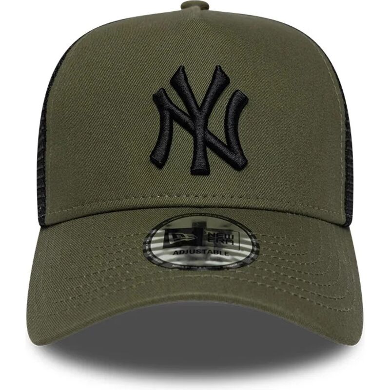 new-era-black-logo-a-frame-league-essential-new-york-yankees-mlb-green-and-black-trucker-hat