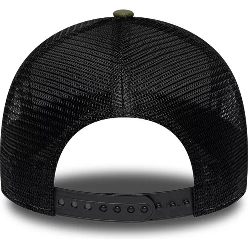 gorra-trucker-verde-y-negra-con-logo-negro-a-frame-league-essential-de-new-york-yankees-mlb-de-new-era
