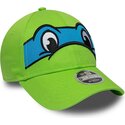 gorra-curva-verde-snapback-para-nino-9forty-m-crown-face-de-leonardo-tortugas-ninja-de-new-era