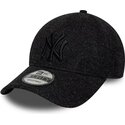 new-era-curved-brim-black-logo-9forty-winter-new-york-yankees-mlb-black-adjustable-cap
