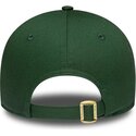 gorra-curva-verde-ajustable-para-mujer-9forty-metallic-de-new-york-yankees-mlb-de-new-era