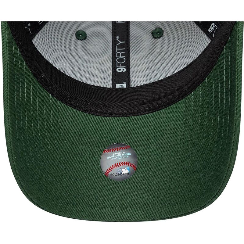 gorra-curva-verde-ajustable-para-mujer-9forty-metallic-de-new-york-yankees-mlb-de-new-era
