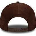 new-era-curved-brim-9forty-entry-cord-los-angeles-dodgers-mlb-brown-snapback-cap
