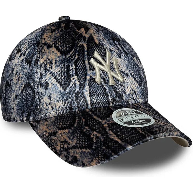 gorra-curva-multicolor-ajustable-para-mujer-9forty-snake-print-de-new-york-yankees-mlb-de-new-era