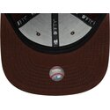 gorra-plana-marron-snapback-9fifty-original-fit-league-essential-de-new-york-yankees-mlb-de-new-era