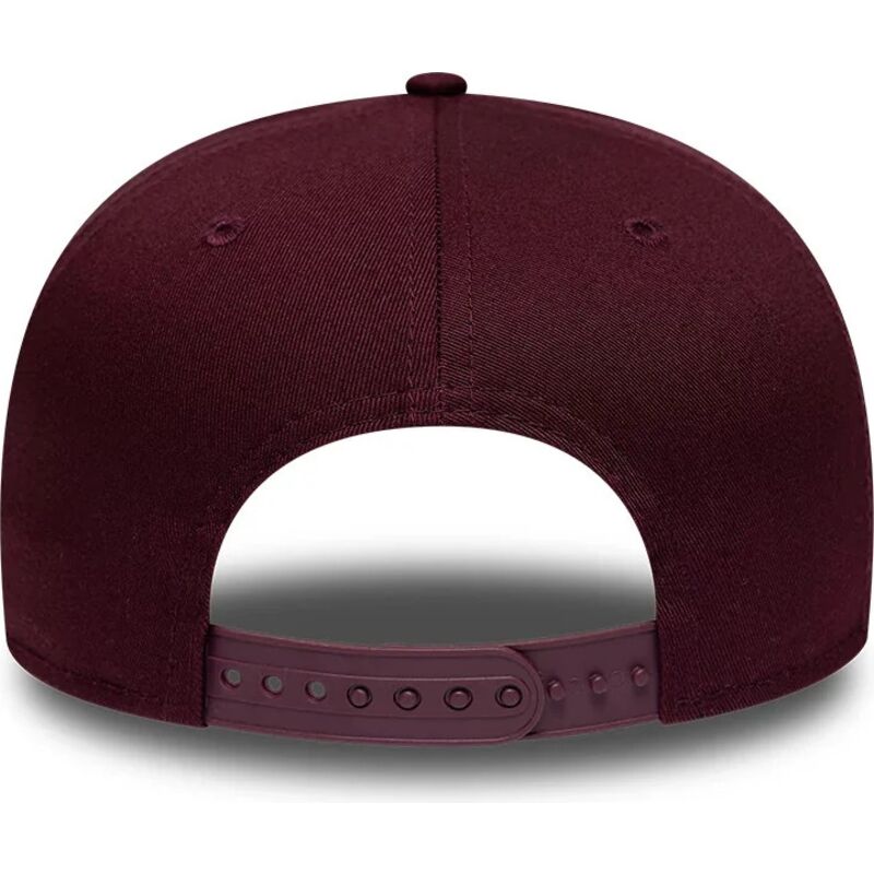 gorra-plana-granate-snapback-9fifty-original-fit-league-essential-de-new-york-yankees-mlb-de-new-era