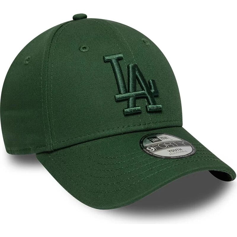 gorra-curva-verde-oscuro-ajustable-para-nino-con-logo-verde-9forty-league-essential-de-los-angeles-dodgers-mlb-de-new-era gorra-curva-verde-oscuro-ajustable-para-nino-con-logo-verde-9forty-league-essential-de-los-angeles-dodgers-mlb-de-new-era