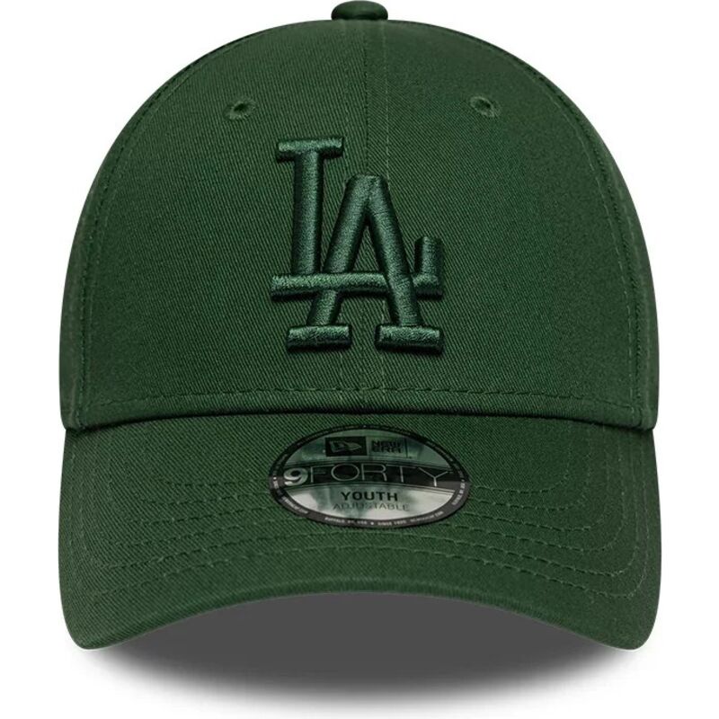 gorra-curva-verde-oscuro-ajustable-para-nino-con-logo-verde-9forty-league-essential-de-los-angeles-dodgers-mlb-de-new-era gorra-curva-verde-oscuro-ajustable-para-nino-con-logo-verde-9forty-league-essential-de-los-angeles-dodgers-mlb-de-new-era