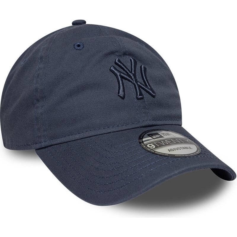 gorra-curva-azul-ajustable-con-logo-azul-9twenty-washed-midi-logo-de-new-york-yankees-mlb-de-new-era