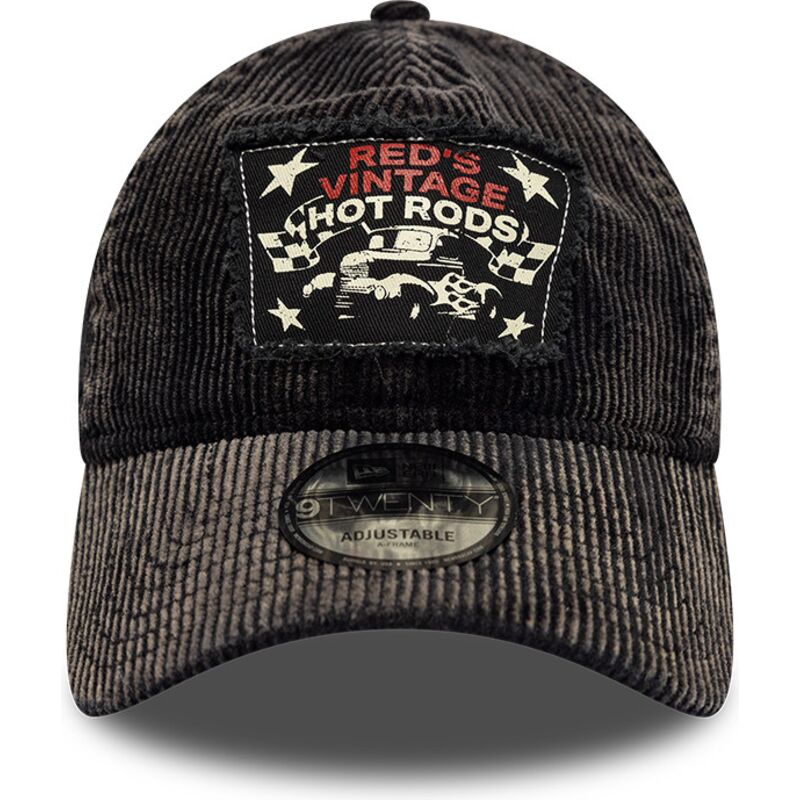 gorra-curva-negra-ajustable-9twenty-patch-acid-cord-hot-rods-de-new-era