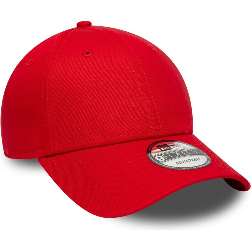 gorra-curva-roja-ajustable-9forty-basic-flag-de-new-era gorra-curva-roja-ajustable-9forty-basic-flag-de-new-era