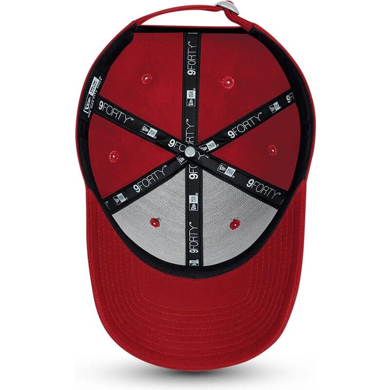 gorra-curva-roja-ajustable-9forty-basic-flag-de-new-era gorra-curva-roja-ajustable-9forty-basic-flag-de-new-era