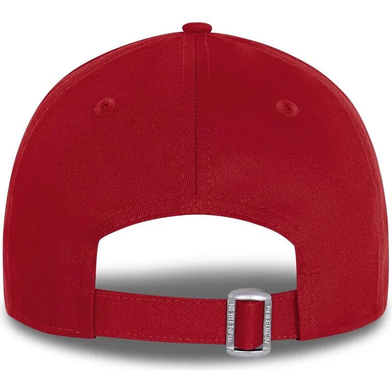 gorra-curva-roja-ajustable-9forty-basic-flag-de-new-era gorra-curva-roja-ajustable-9forty-basic-flag-de-new-era