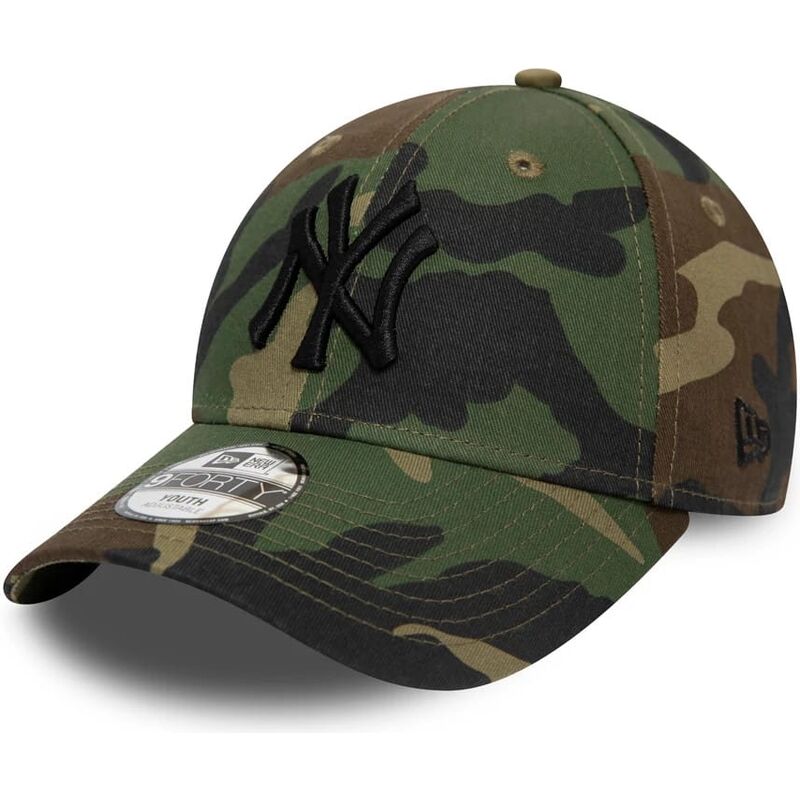gorra-curva-camuflaje-ajustable-para-nino-9forty-league-essential-de-new-york-yankees-mlb-de-new-era
