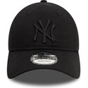 gorra-curva-negra-ajustable-con-logo-negro-9twenty-league-essential-de-new-york-yankees-mlb-de-new-era