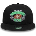 gorra-plana-negra-snapback-para-nino-9fifty-cowabunga-pizza-de-tortugas-ninja-de-new-era