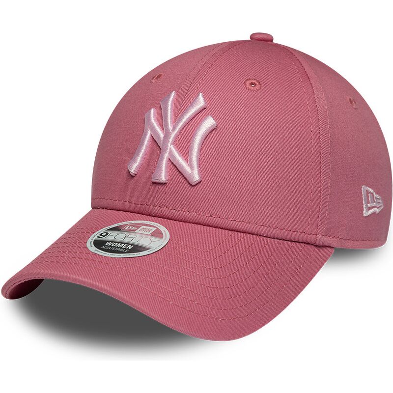 gorra-curva-rosa-ajustable-para-mujer-con-logo-rosa-9forty-league-essential-cas-de-new-york-yankees-mlb-de-new-era