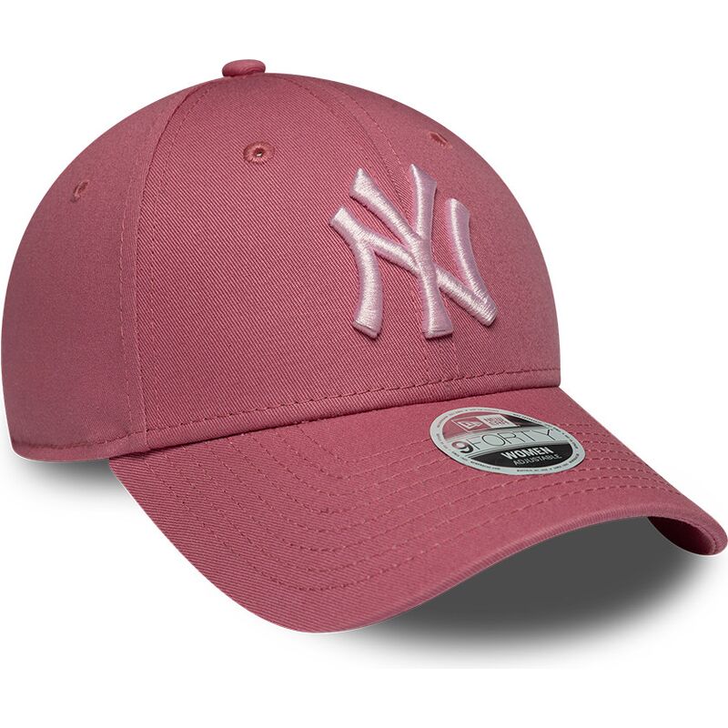 gorra-curva-rosa-ajustable-para-mujer-con-logo-rosa-9forty-league-essential-cas-de-new-york-yankees-mlb-de-new-era