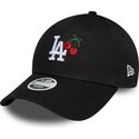 gorra-curva-negra-ajustable-para-mujer-9forty-fruit-icon-cherry-de-los-angeles-dodgers-mlb-de-new-era