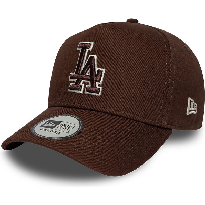 gorra-curva-marron-snapback-con-logo-marron-e-frame-team-outline-de-los-angeles-dodgers-mlb-de-new-era gorra-curva-marron-snapback-con-logo-marron-e-frame-team-outline-de-los-angeles-dodgers-mlb-de-new-era