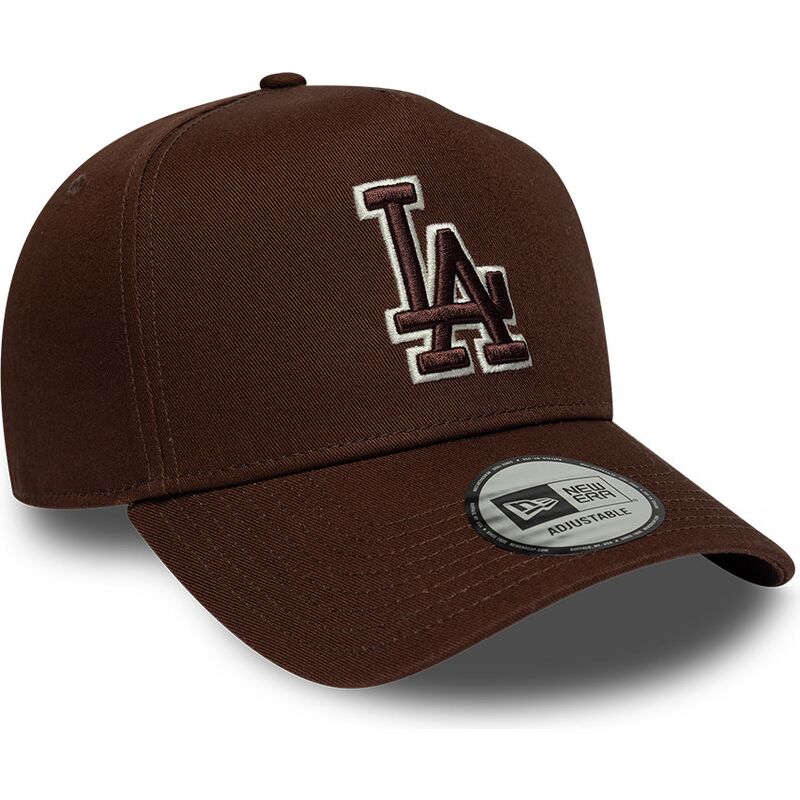 gorra-curva-marron-snapback-con-logo-marron-e-frame-team-outline-de-los-angeles-dodgers-mlb-de-new-era gorra-curva-marron-snapback-con-logo-marron-e-frame-team-outline-de-los-angeles-dodgers-mlb-de-new-era