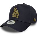 gorra-curva-azul-marino-snapback-con-logo-dorado-e-frame-metallic-outline-de-los-angeles-dodgers-mlb-de-new-era