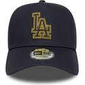 gorra-curva-azul-marino-snapback-con-logo-dorado-e-frame-metallic-outline-de-los-angeles-dodgers-mlb-de-new-era