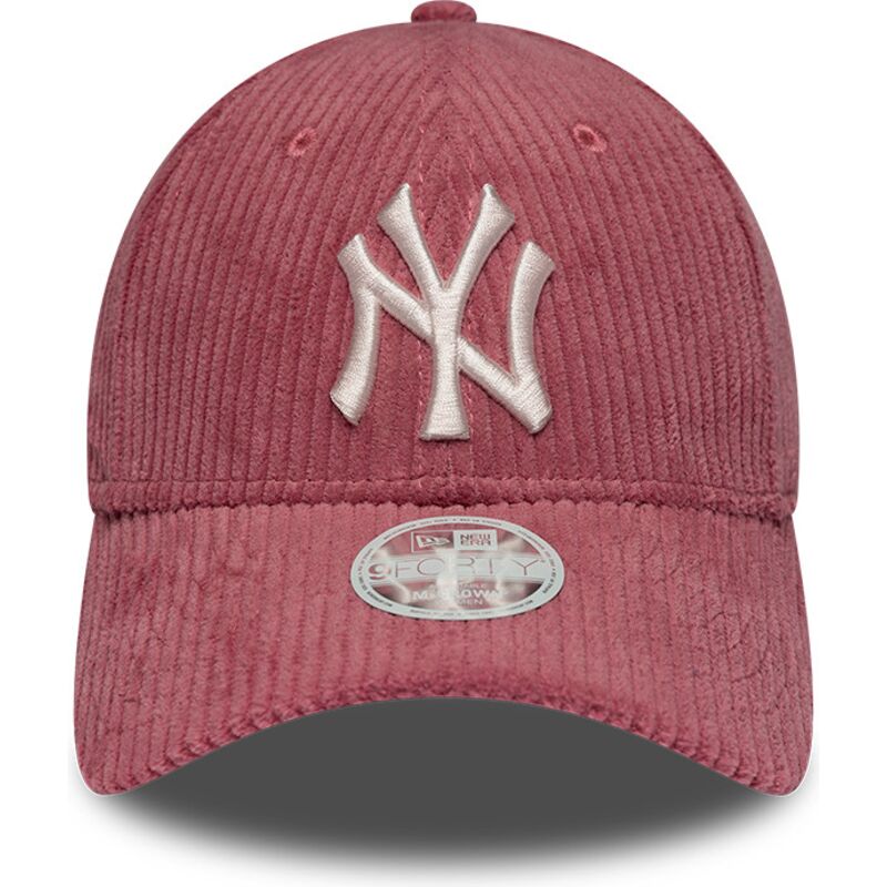 gorra-curva-rosa-ajustable-para-mujer-9forty-m-crown-chunky-cord-de-new-york-yankees-mlb-de-new-era