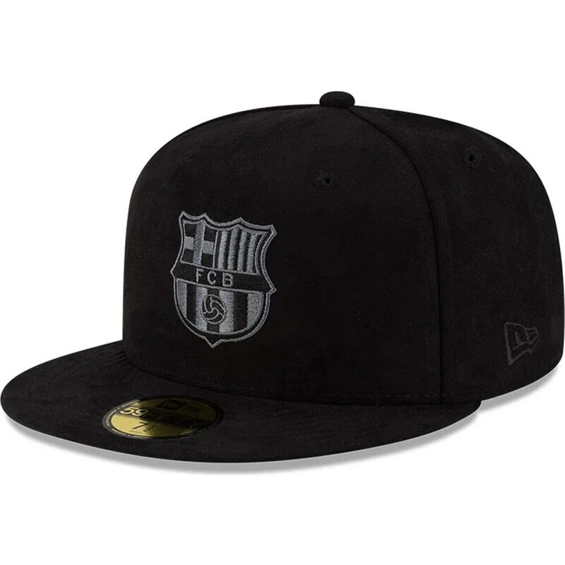 gorra-plana-negra-ajustada-con-logo-negro-de-fc-barcelona-laliga-59fifty-mes-que-un-club-de-new-era