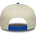 gorra-curva-beige-y-azul-snapback-9seventy-stretch-snap-contrast-visor-de-alpine-f1-team-formula-1-de-new-era