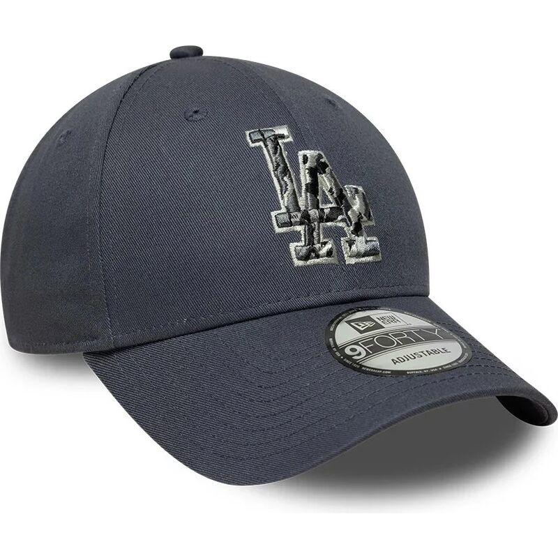 gorra-curva-gris-ajustable-9forty-outline-camo-de-los-angeles-dodgers-mlb-de-new-era gorra-curva-gris-ajustable-9forty-outline-camo-de-los-angeles-dodgers-mlb-de-new-era