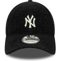 new-era-curved-brim-9forty-winter-borg-new-york-yankees-mlb-black-snapback-cap