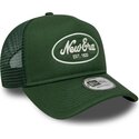 gorra-trucker-verde-a-frame-oval-patch-foam-de-new-era