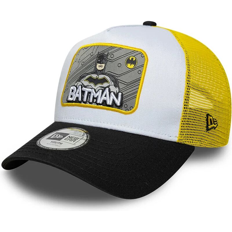 new-era-youth-a-frame-patch-dc-comics-batman-multicolor-trucker-hat new-era-youth-a-frame-patch-dc-comics-batman-multicolor-trucker-hat