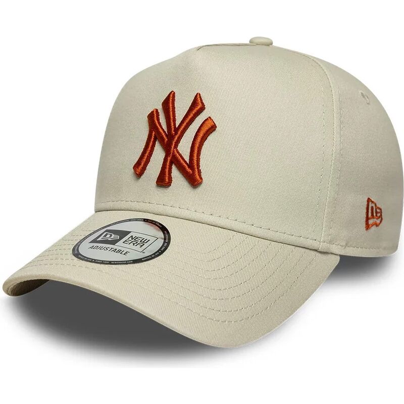 gorra-curva-beige-snapback-con-logo-marron-e-frame-league-essential-de-new-york-yankees-mlb-de-new-era gorra-curva-beige-snapback-con-logo-marron-e-frame-league-essential-de-new-york-yankees-mlb-de-new-era