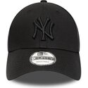 gorra-curva-negra-ajustable-con-logo-negro-9forty-league-essential-de-new-york-yankees-mlb-de-new-era