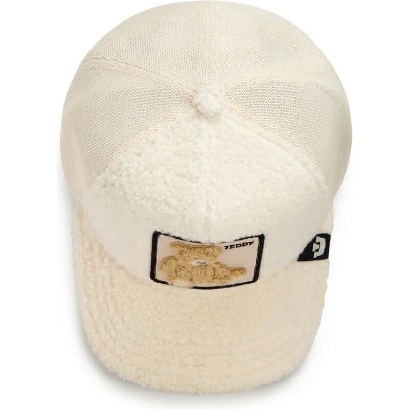 gorra-trucker-beige-oso-de-peluche-teddy-double-stuffed-the-farm-de-goorin-bros
