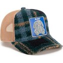 gorra-trucker-verde-y-beige-conejo-de-peluche-bunny-double-stuffed-the-farm-de-goorin-bros