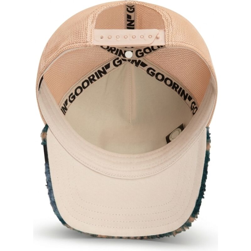goorin-bros-stuffed-rabbit-bunny-double-stuffed-the-farm-green-and-beige-trucker-hat goorin-bros-stuffed-rabbit-bunny-double-stuffed-the-farm-green-and-beige-trucker-hat