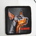 gorra-trucker-negra-y-blanca-para-nino-perro-beware-original-recipe-the-farm-de-goorin-bros
