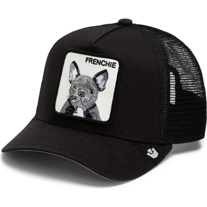 gorra-trucker-negra-para-nino-bulldog-frances-frenchie-original-recipe-the-farm-de-goorin-bros